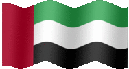 United Arab Emirates flag-L-anim